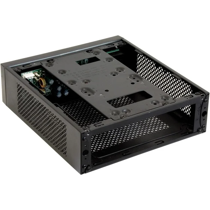 Chieftec IX-01B-OP Compact Serie Mini-Tower PC-Gehäuse schwarz – Bild 4
