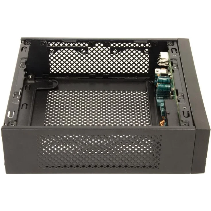 Chieftec IX-01B-OP Compact Serie Mini-Tower PC-Gehäuse schwarz – Bild 2