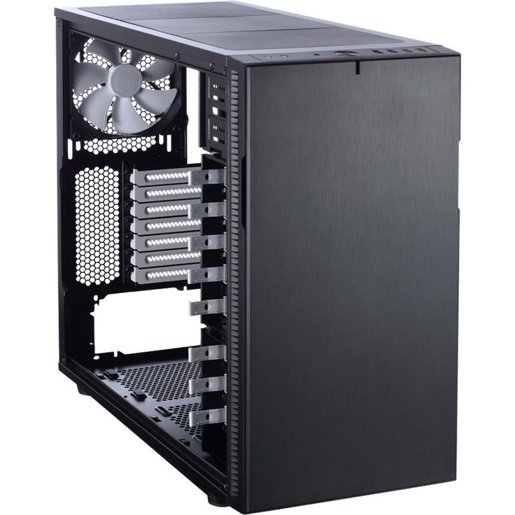 Fractal Design Define R5 Black Pearl, PC Gehäuse (Midi Tower) Case Modding für (High End) Gaming PC, schwarz – Bild 13