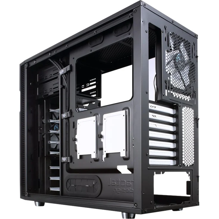 Fractal Design Define R5 Black Pearl, PC Gehäuse (Midi Tower) Case Modding für (High End) Gaming PC, schwarz – Bild 8