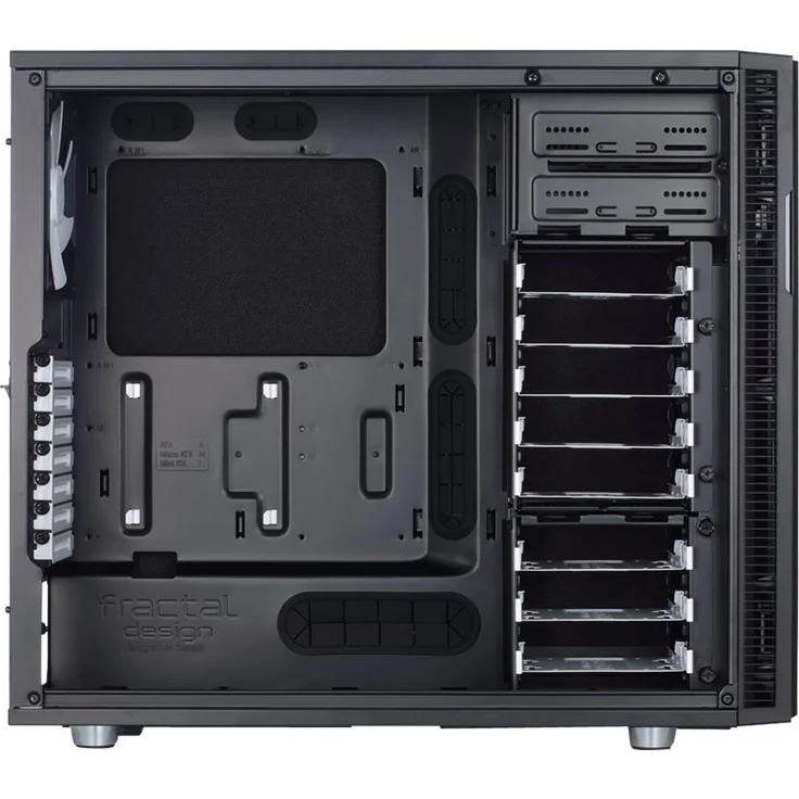 Fractal Design Define R5 Black Pearl, PC Gehäuse (Midi Tower) Case Modding für (High End) Gaming PC, schwarz – Bild 4