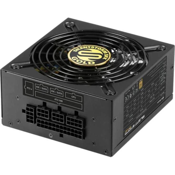 Sharkoon SilentStorm SFX Gold PC-Netzteil (500 Watt, SFX, Kabelmanagement) – Bild 2