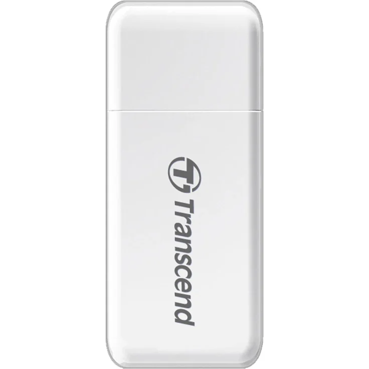 Transcend USB 3.0 - 3.1 Gen 1 Multifunktionskartenleser TS-RDF5W, weiß – Bild 2