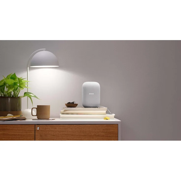 Google Nest Audio Smart Speaker, Kreide (EU-Version) – Bild 7