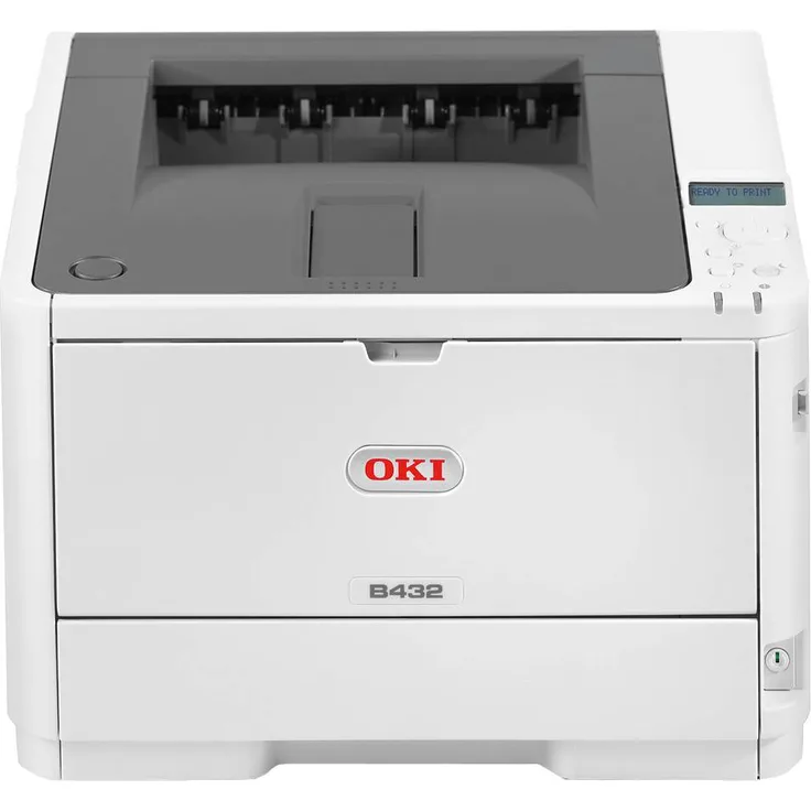 OKI B432dn - LED-Drucker, Mono, Auflösung: 1200 x 1200 dpi, Druckgeschwindigkeit (S/W): 40 S/min, Papierzufuhr: 350 Blatt (45762012)