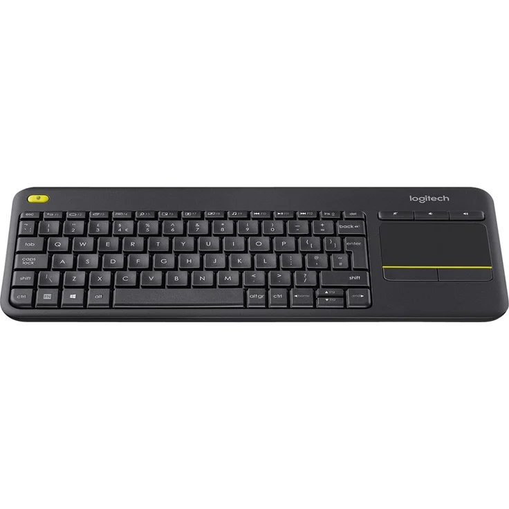 Logitech Wireless Touch Keyboard K400 Plus - Tastatur - kabellos - 2.4 GHz - Spanisch QWERTY - Schwarz (920-007137) – Bild 5