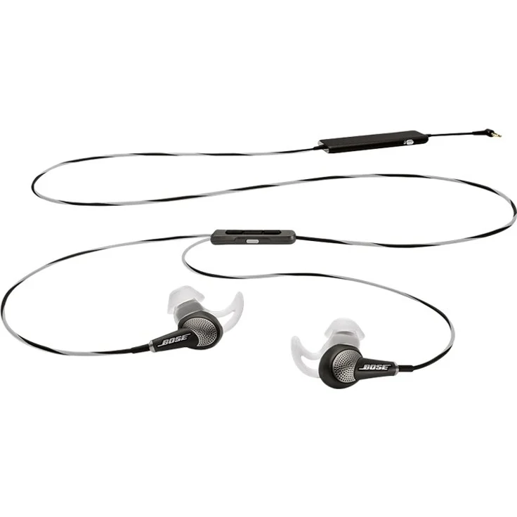 Bose QuietComfort 20 In-Ear-Kopfhörer (Acoustic Noise Cancelling, geeignet für Apple Gerät, 3,5 mm Klinkenstecker, 1,32 m Kabellänge) schwarz – Bild 13
