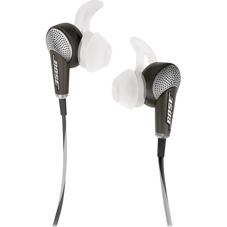 Bose QuietComfort 20 In-Ear-Kopfhörer (Acoustic Noise Cancelling, geeignet für Apple Gerät, 3,5 mm Klinkenstecker, 1,32 m Kabellänge) schwarz – Bild 14
