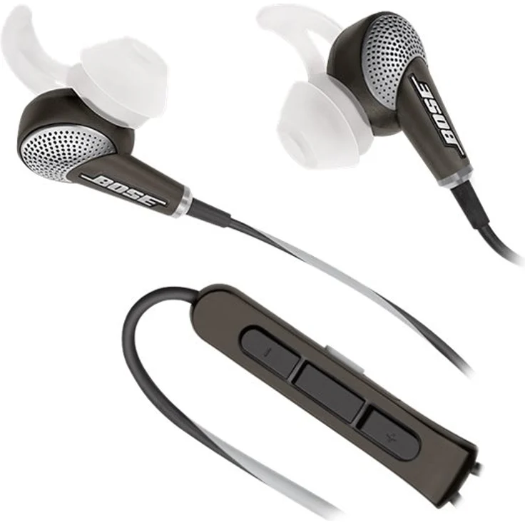 Bose QuietComfort 20 In-Ear-Kopfhörer (Acoustic Noise Cancelling, geeignet für Apple Gerät, 3,5 mm Klinkenstecker, 1,32 m Kabellänge) schwarz – Bild 15