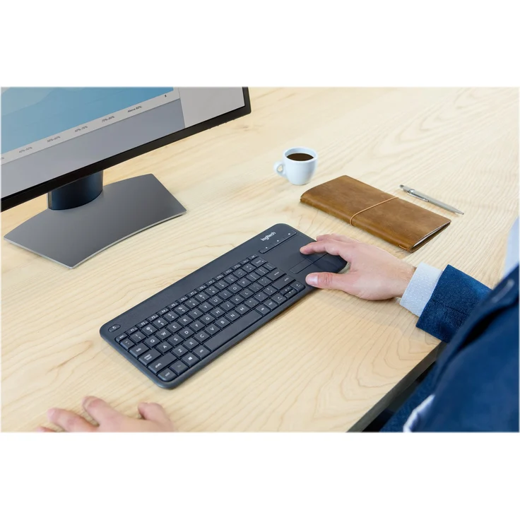 Logitech K400 Plus (920-007135) Italienisch QWERTY – Bild 3