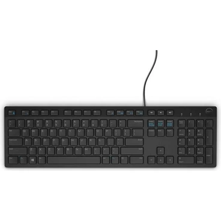 Dell KB216 - Tastatur - USB - QWERTZ - Deutsch - Schwarz - für Inspiron 17R 7720, Latitude 5310 2-in-1, 72XX 2-in-1, 73XX, OptiPlex 5250, 90XX (580-ADHE) – Bild 2