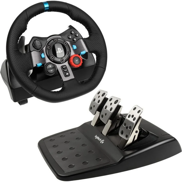Logitech G29 Driving Force Gaming-Lenkrad Schwarz (941-000112) (PC, PS3, PS4, PS5) – Bild 4
