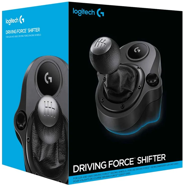 Logitech Driving Force Shifter Schwarz (941-000130) (PC, Xbox One, Xbox Series) – Bild 4