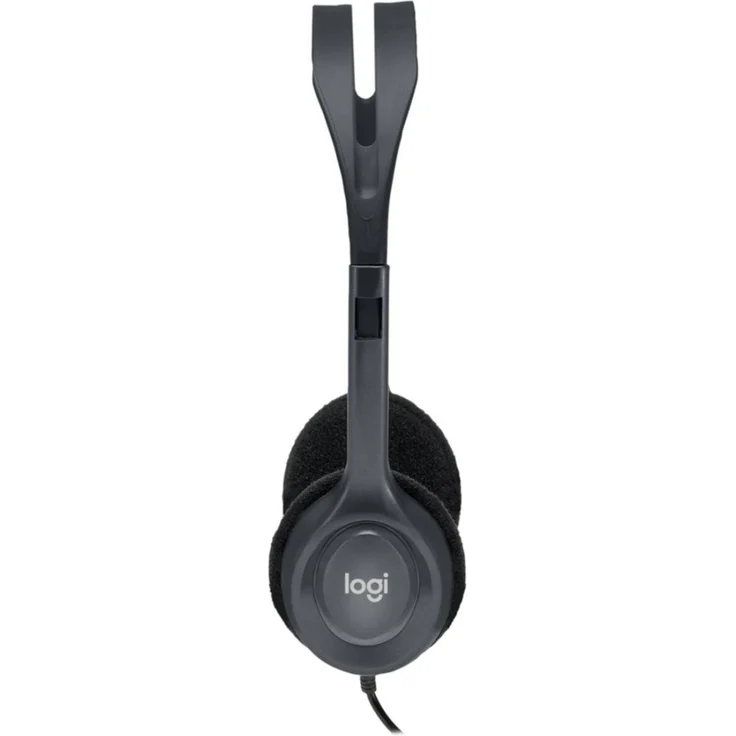 Logitech H111 Kopfhörer mit Mikrofon, Stereo-Headset, Mikrofon und Kopfbügel verstellbar, weiche Ohrpolster, 3,5mm Klinke, 1,8 m Kabel, plattformübergreifend kompatibel, PC/Mac/Laptop/Tablet/Smartphone, VoIP-Headset, grau – Bild 13