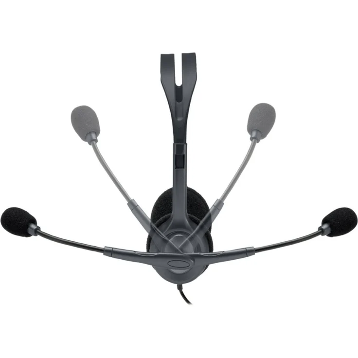 Logitech H111 Kopfhörer mit Mikrofon, Stereo-Headset, Mikrofon und Kopfbügel verstellbar, weiche Ohrpolster, 3,5mm Klinke, 1,8 m Kabel, plattformübergreifend kompatibel, PC/Mac/Laptop/Tablet/Smartphone, VoIP-Headset, grau – Bild 12