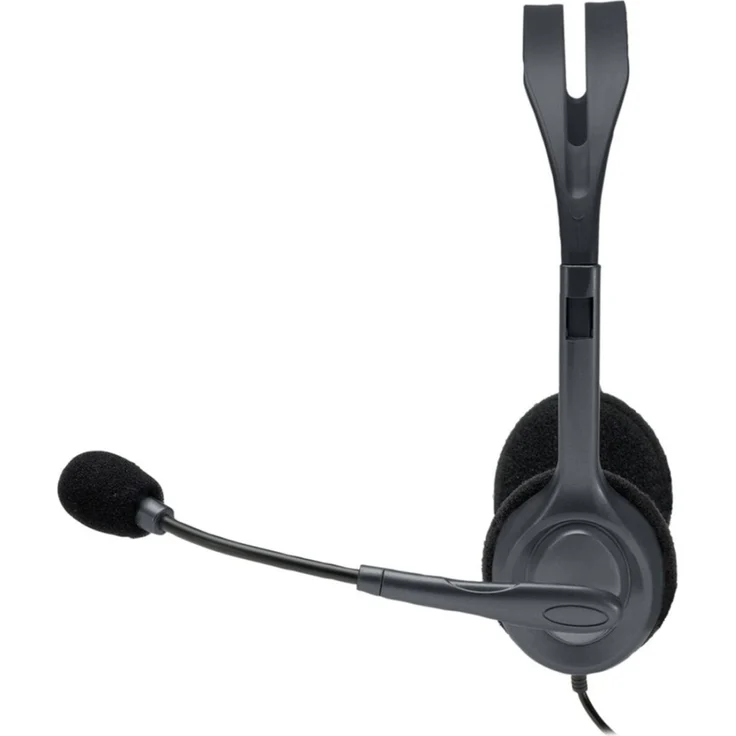 Logitech H111 Kopfhörer mit Mikrofon, Stereo-Headset, Mikrofon und Kopfbügel verstellbar, weiche Ohrpolster, 3,5mm Klinke, 1,8 m Kabel, plattformübergreifend kompatibel, PC/Mac/Laptop/Tablet/Smartphone, VoIP-Headset, grau – Bild 11