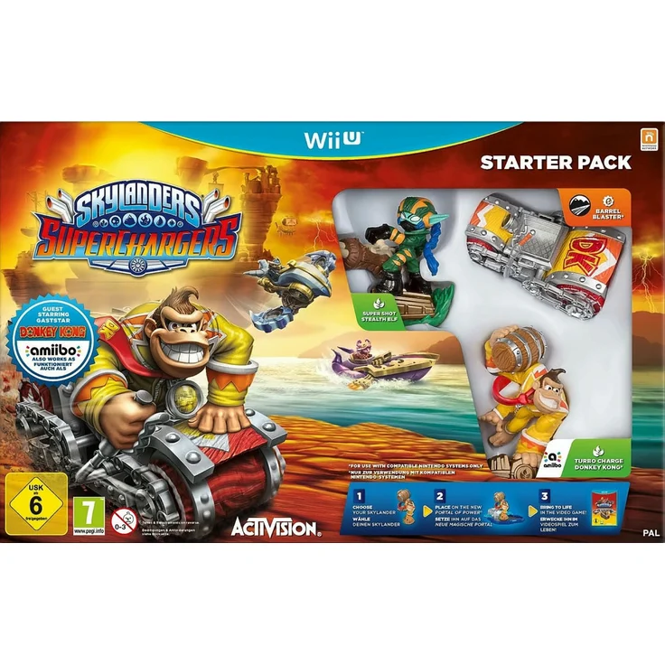 Skylanders SUPERCHARGERS - Starter Set (Wii U) – Bild 7