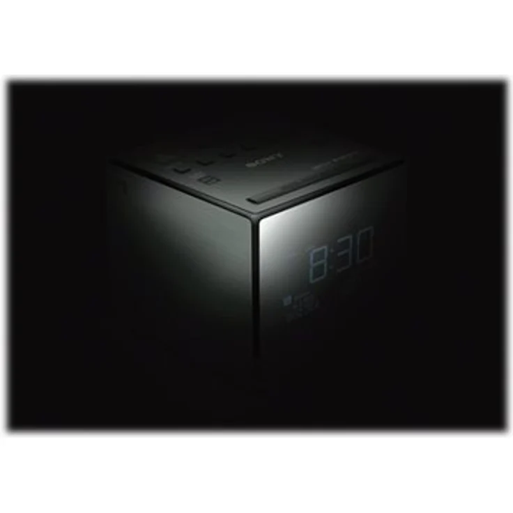 Sony XDR-C1DBP Uhrenradio (DAB-DAB+, digitalem Radioempfang, große Uhranzeige mit Helligkeitssteuerung, USB) – Bild 4
