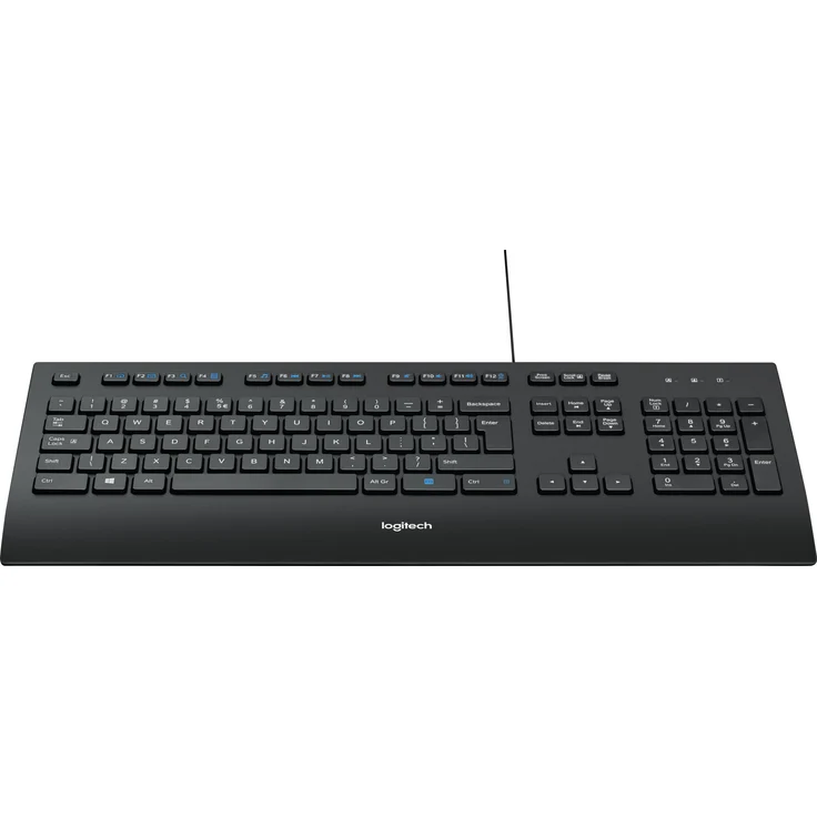Logitech Corded K280e - Tastatur - USB - USA International QWERTY (920-005217) – Bild 4