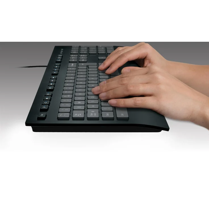 Logitech Corded K280e - Tastatur - USB - USA International QWERTY (920-005217) – Bild 11