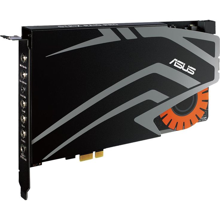 Asus Strix Raid Pro interne Gaming Soundkarte (PCI-Express, Kopfhörerverstärker, 116db SNR, Audio-Box) – Bild 7