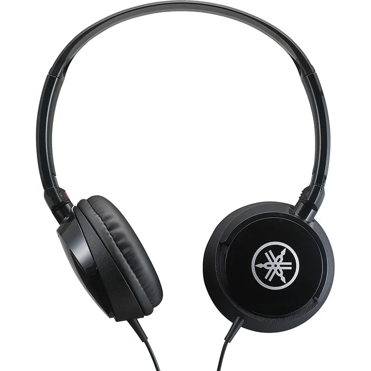 Yamaha HPH-50B Kopfhörer, schwarz Schlichter On-Ear-Kopfhörer mit hochwertigem Sound Kompaktes Design passend zu Yamaha Keyboards & Digital Pianos – Bild 4