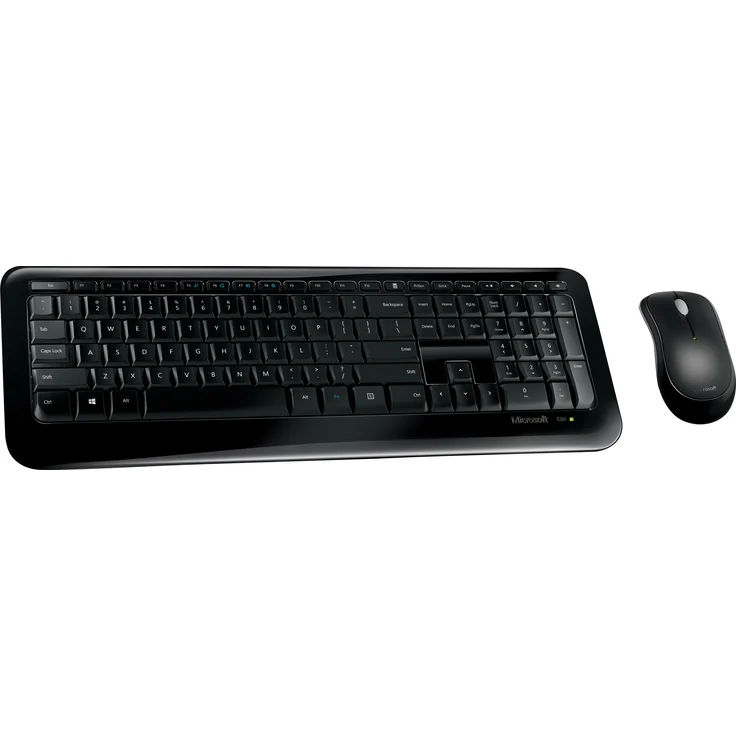 Wireless Desktop 850 (Set mit Maus und Tastatur, deutsches QWERTZ Tastaturlayout, schwarz, kabellos) – Bild 3