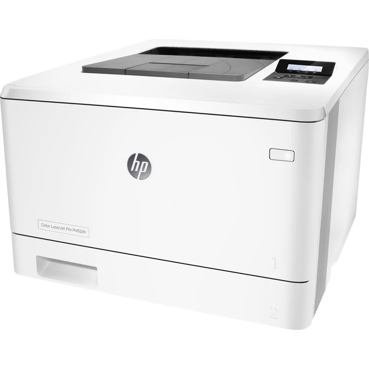 HP Color LaserJet Pro M452dn - Laserdrucker, Farbe, Auflösung: 600 x 600 dpi, Druckgeschwindigkeit (S/W): 27 S/min, Papierzufuhr: 300 Blatt (CF389A) – Bild 2