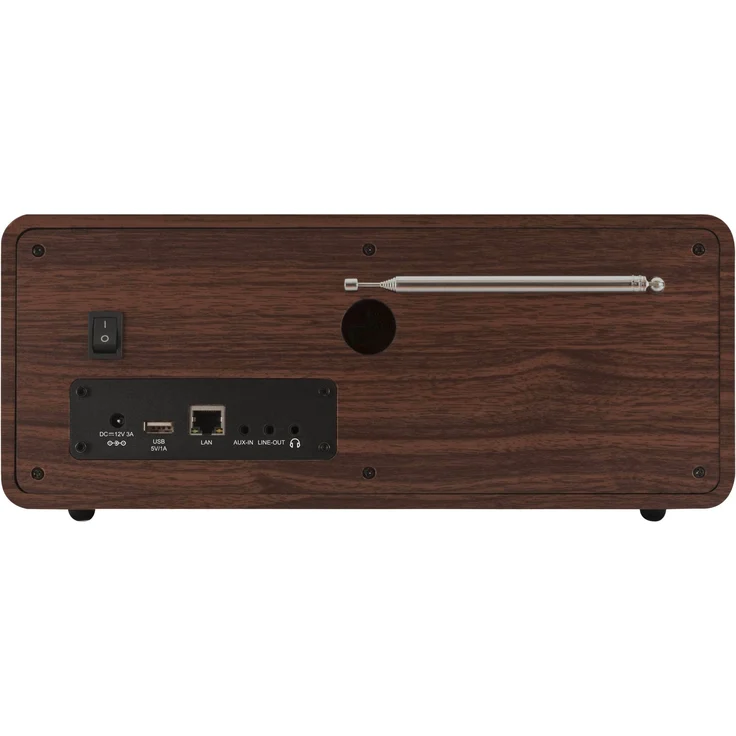 Imperial Dabman i200 22-230-00 Tischradio DAB+/UKW/Internetradio mit WLAN, Spotify Connect, TFT-Display, holzoptik, braun – Bild 9