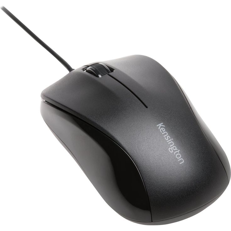 Kensington K72110EU Valu-Maus kabelgebunden ohne Klickgeräusch für Win-Mac-Mac OS-Mac OS X schwarz – Bild 2