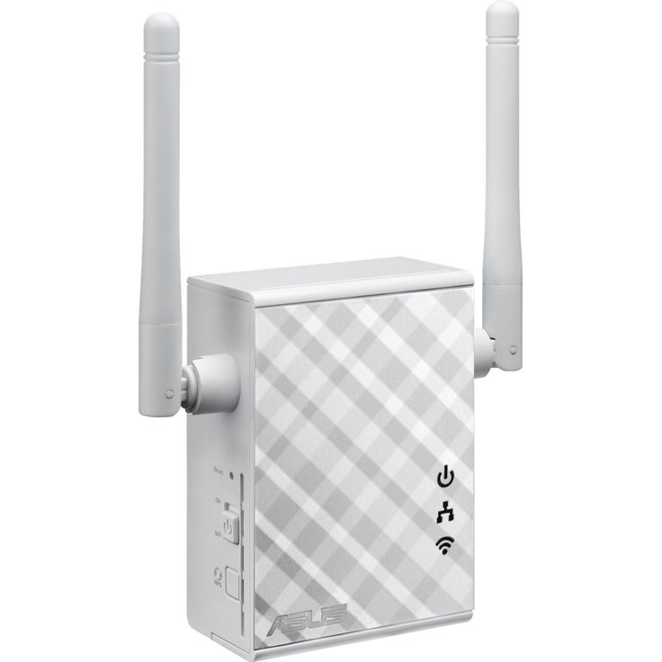 Asus RP-N12 Repeater (Wi-Fi 4 N300, WLAN Reichweitenverlängerung, Power-Schalter, 2 externe Antennen, App Steuerung) – Bild 7