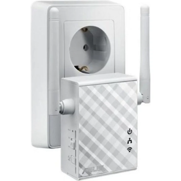 Asus RP-N12 Repeater (Wi-Fi 4 N300, WLAN Reichweitenverlängerung, Power-Schalter, 2 externe Antennen, App Steuerung) – Bild 8
