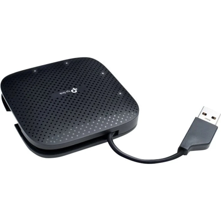 TP-Link UH400 4-Port-USB-3.0-Hub (bis zu 5 Gbit-s, 4 Steckplätze, Plug & Play, Hot Swapping, unterstützt Windows 10-8.1-8-7-Vista-XP, MacOS X und Linux) schwarz – Bild 7