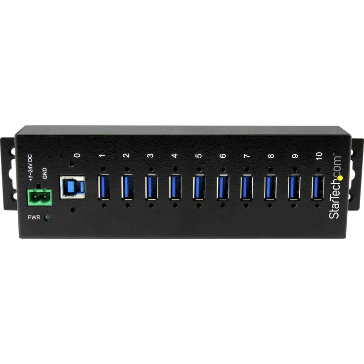 StarTech.com 10-100 Mbit-s Ethernet auf USB 2.0 Netzwerk LPR Printserver - USB Druckserver - Print Server mit Auto-sensing – Bild 5