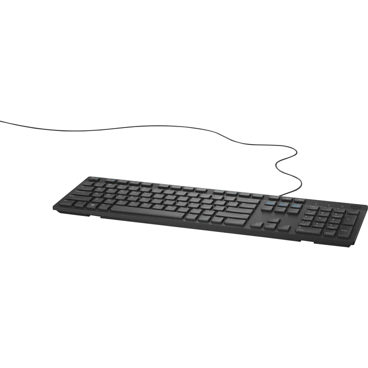 Dell KB216 - Tastatur - USB - QWERTY - USA International - Schwarz - für Alienware 13 R2, Inspiron 3459, Latitude 34XX, 35XX, OptiPlex 30XX, 50XX, 70XX, 90XX (3Y1D8) – Bild 4