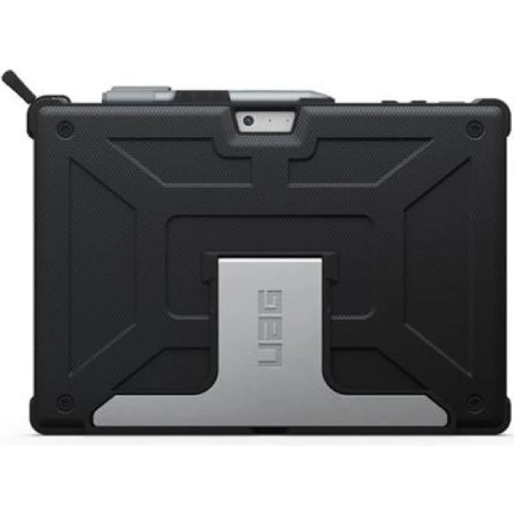 Urban Armor Gear Metropolis für Microsoft Surface Pro 7 - Pro 6 - Pro 5 - Pro 4 (Microsoft zertifizierte Schutzhülle, Type-Cover kompatibel, Microsoft Surface Pen Halterung, Standfunktion) - schwarz – Bild 2
