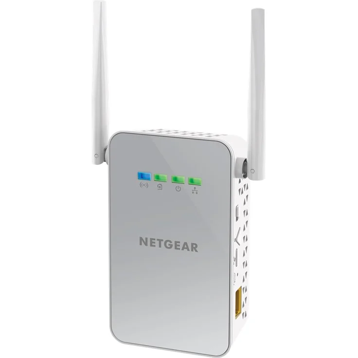Netgear PLW1000 PowerLINE Set (1x Adapter AC-WLAN Access Point und 1x Adapter GB-LAN-Port, Geschwindigkeit bis zu 1000 MBit-s, WiFi PowerLAN Set für Internet über die Steckdose) – Bild 2