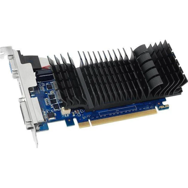 Asus GT730-2GD5-SL-BRK Nvidia GeForce Grafikkarte (2GB DDR5 Speicher, PCIe 3.0, HDMI, DVI-D) – Bild 2