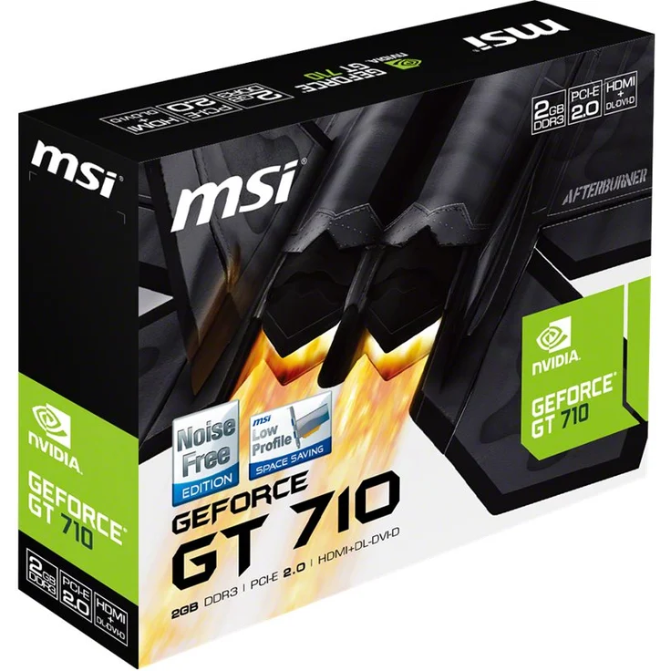 MSI GeForce GT 710 2GD3H LP DDR3 – Bild 2