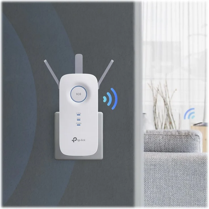 TP-Link RE450 AC1750 Gigabit Dual Band Range Extender-Broadband-Wi-Fi Extender (Wi-Fi Booster-Hotspot mit1 Gigabit Port und 3 External Antennas, Built-in Access Point Mode) – Bild 7