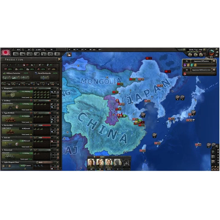 Hearts of Iron 4 (PC) – Bild 8