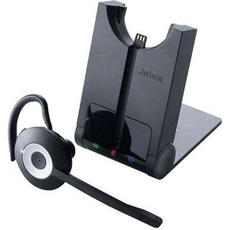 Jabra Pro 920 Mono nutzerfreundliches DECT-Office-Headset für Festnetztelefone, hohe Reichweite, Geräuschunterdrückung, inkl. Ladeschale – Bild 2