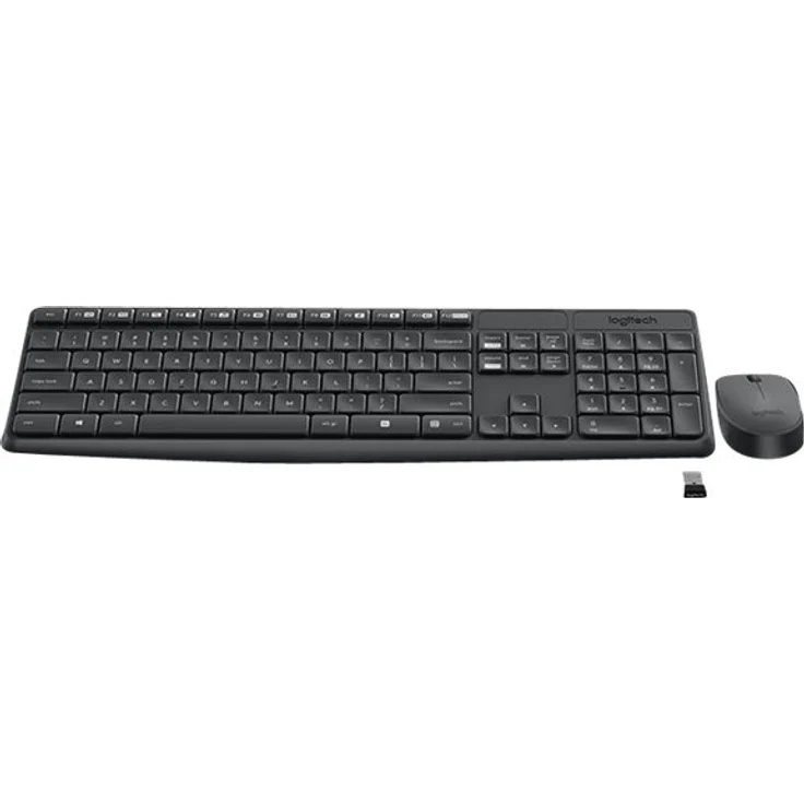 Logitech MK235 - Tastatur-und-Maus-Set - kabellos - 2,4 GHz - Deutsch QWERTZ (920-007905) – Bild 5