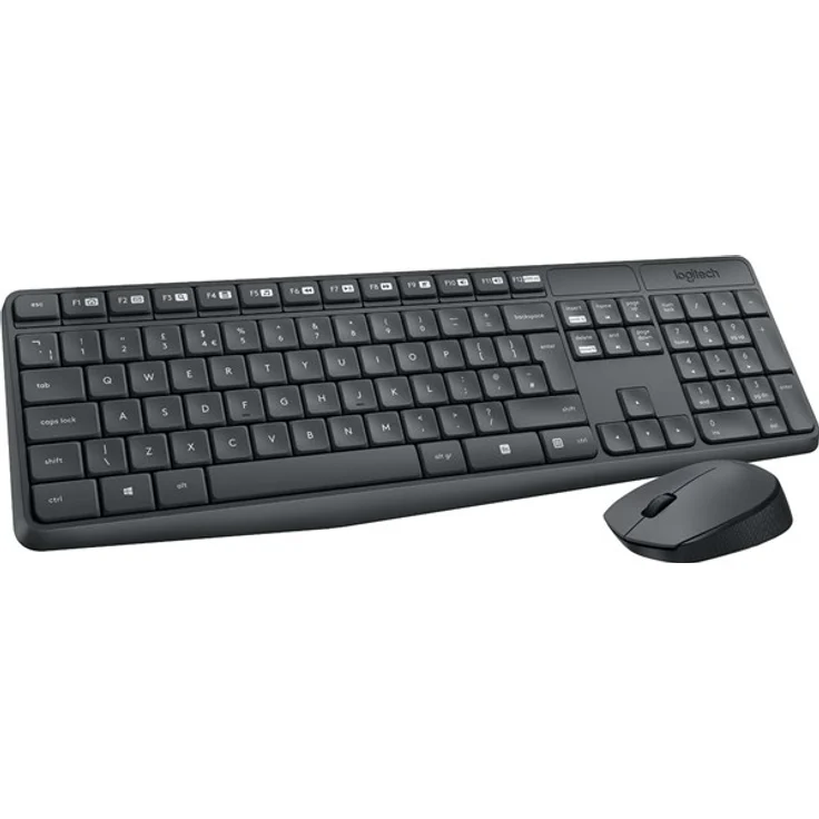 Logitech MK235 - Tastatur-und-Maus-Set - kabellos - 2,4 GHz - Deutsch QWERTZ (920-007905) – Bild 2
