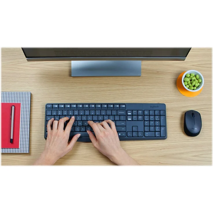 Logitech MK235 - Tastatur-und-Maus-Set - kabellos - 2,4 GHz - Deutsch QWERTZ (920-007905) – Bild 10