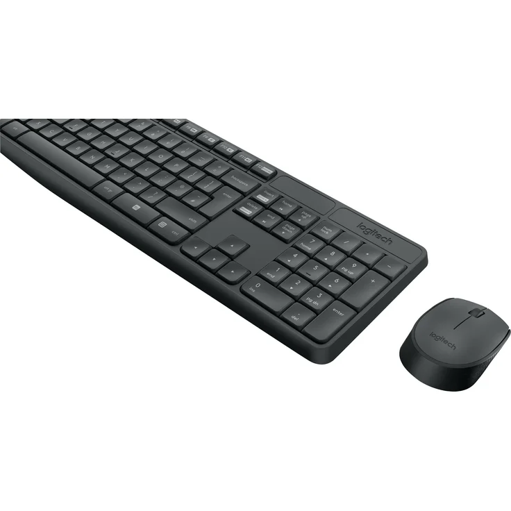 Logitech MK235 - Tastatur-und-Maus-Set - kabellos - 2,4 GHz - Deutsch QWERTZ (920-007905) – Bild 4