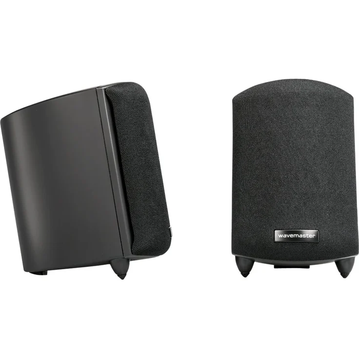 Wavemaster Moody BT 2.1 Lautsprecher System (65 Watt) mit Bluetooth-Streaming Aktiv-Boxen Nutzung für TV-Tablet-Smartphone-PC schwarz (66206) grau – Bild 3