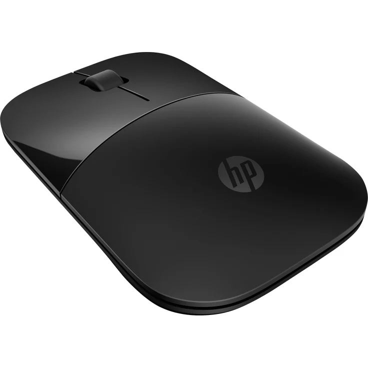 HP Z3700 (V0L79AA) kabellose Maus (1200 optische Sensoren, bis zu 16 Monate Batterielaufzeit, USB Anschluss, Plug&Play) schwarz – Bild 2