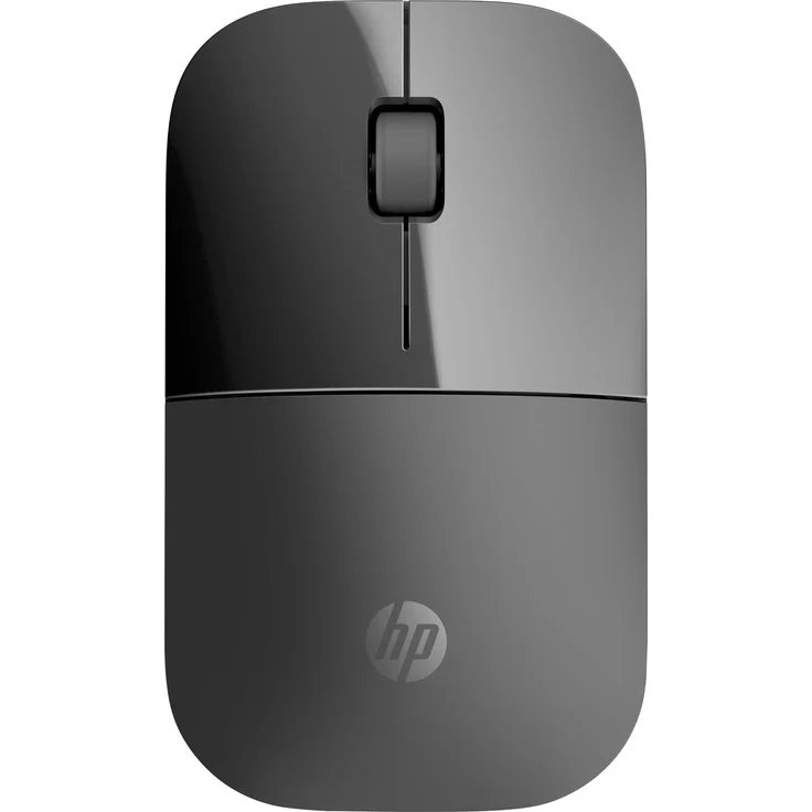 HP Z3700 (V0L79AA) kabellose Maus (1200 optische Sensoren, bis zu 16 Monate Batterielaufzeit, USB Anschluss, Plug&Play) schwarz – Bild 1