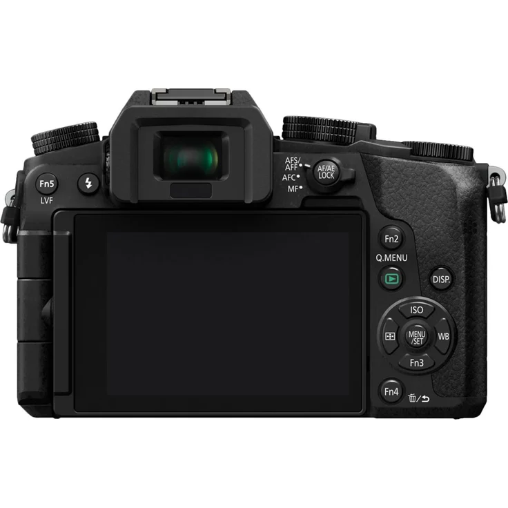 Panasonic LUMIX G DMC-G70MEG-K Systemkamera (16 Megapixel, OLED-Sucher, 7,5 cm OLED Touchscreen, 4K Foto und Video) mit Objektiv H-FS12060-F3,5-5,6- OIS schwarz – Bild 4